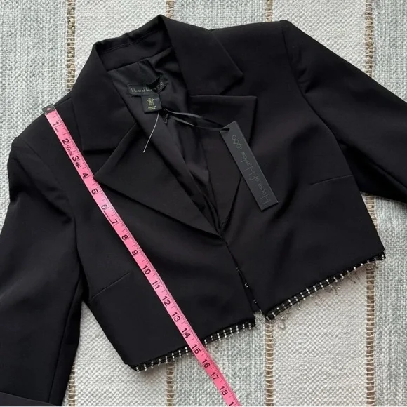 NWT House of Harlow Rhinestone blazer set - Picture 7 of 10